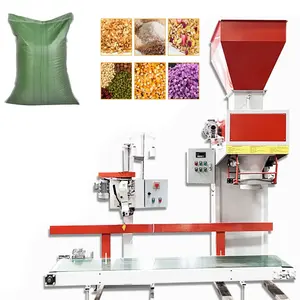 5KG-50KG Niblet Peanut Wheat Weighing Packing Scale Seed Grain Granular Filling Sealing Packaging Machine