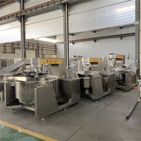 Machine de cuisson industrielle à chauffage à vapeur au gaz Bouilloire planétaire automatique pour sirop de viande avec composant de noyau de pompe