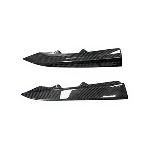 <span class=keywords><strong>Coin</strong></span> de séparation de pare-chocs arrière en fibre de carbone véritable pour BMW Série 3 F30 M Sport 2013-2018 Accessoires automobiles en fibre de carbone - Product Image 1