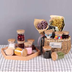 Set di 12 Piccoli Barattoli in Vetro per Spezie, Contenitori Vuoti per Condimenti con Coperchi per Conservazione <span class=keywords><strong>Erbe</strong></span> in Cucina, Etichetta Personalizzabile all'Ingrosso - Product Image 5