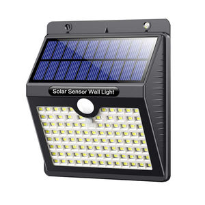 Lampes solaires d'<span class=keywords><strong>extérieur</strong></span> étanches IP65, 97 LED, <span class=keywords><strong>lumière</strong></span> du jour 6000K, angle de faisceau 120°, contrôlées par capteur de <span class=keywords><strong>lumière</strong></span>, alimentées par batterie, pour jardin - Product Image 6