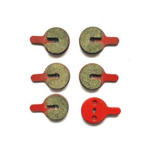 Pastillas de freno de disco para bicicleta de montaña, compuesto metálico, resina resistente a la abrasión, duraderas para frenos de bicicleta - Product Image 4