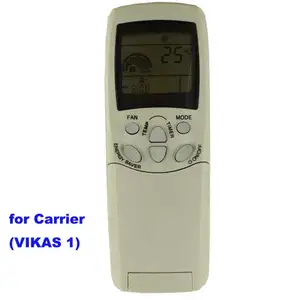 Carrier VIKAS cold air conditioning remote control with slid cover silicon case for remote control