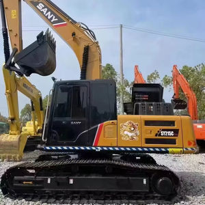 Excavatrices d'occasion lourdes Sany Sy215, machine de terrassement Sany, excavatrice sur chenilles d'occasion - Product Image 1