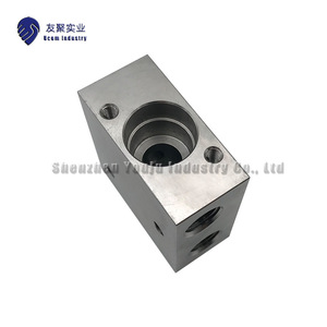 Corps de vanne hydraulique personnalisé en acier inoxydable 316L usiné CNC, numéro de pièce 5052-007, support OEM - Product Image 5