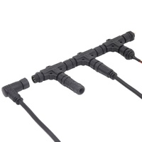 Éclairage architectural, prise électrique étanche à 4 broches avec connecteur mâle-femelle en nylon, CE ROHS