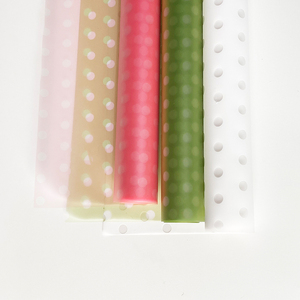 Pellicola trasparente perlescente carta da imballaggio per fiori di fabbrica vendita diretta fiori confezione di plastica carta da regalo - Product Image 2