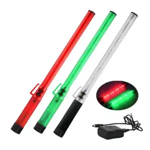 다양한 색상의 제조업체 직접 판매 LED 교통 배턴 경고 교통 지팡이