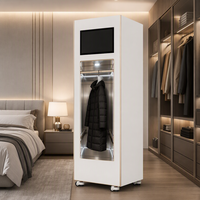 Machine de soin des vêtements grande capacité, armoire de stérilisation UV pour vêtements, pour hôtels, appartements, utilisation en libre-service sans personnel