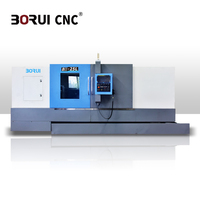 Tour CNC à banc incliné BR25L, centre de tournage de précision de moyenne capacité avec système FANUC, haute précision, 12 postes à outils