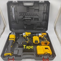 Ensemble d'outils électriques 791 en gros direct usine pour l'export, combo 2 batteries incluant une meuleuse d'angle sans fil et un ensemble de perceuses électriques