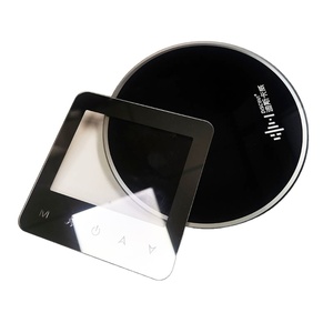 <span class=keywords><strong>Mfx</strong></span> Panneau de touches de commande en verre trempé personnalisé finition brillante/givrée sérigraphie couleur épaisseur 0.1-5mm pour l'électronique - Product Image 1