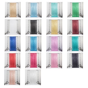 Fournitures de décoration de fête de mariage grand métallique argent <span class=keywords><strong>noir</strong></span> Champagne blanc à paillettes pour fête d'événement - Product Image 2