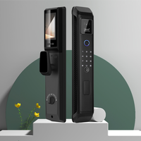 Cerradura Inteligente Tuya con Huella Digital, Tarjeta de Memoria, Compatible con Madera, Biométrica Automática, Tarjeta IC, Wi-Fi, App, Combinación, Seguridad para el Hogar
