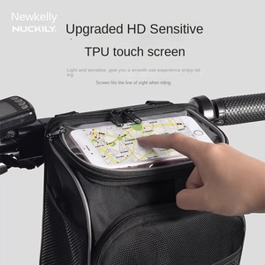 Sac de guidon universel étanche - Sac avant de vélo multifonction pour VTT, vélo pliant, vélo électrique et scooter - Product Image 2