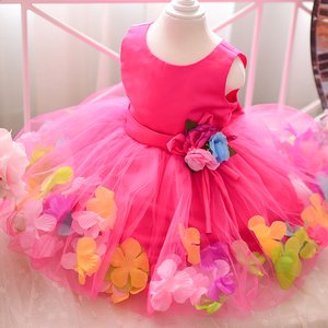 Vestido de Fiesta de Una Pieza con Diseño Smocked para Niñas - Product Image 1