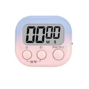 Temporizador con Pantalla LCD de Color Degradado, 60 Minutos de Cuenta Regresiva, Reloj Despertador para Cocina y Estudio, Fácil Operación, Forma Cuadrada - Product Image 5
