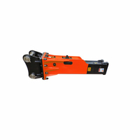 Breaker Hammer untuk Backhoe Skid Steer Loader Hidrolik Breaker Backhoe Lampiran