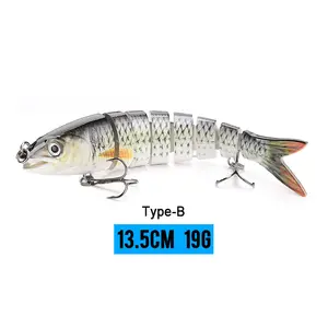 Bass Lures Custom Lifelike Wobbler Top Water Trolling Lure Fish Artificial Swim Bait Trout Bass Fishing Lures