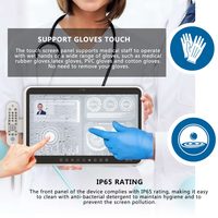 Terminal d'infodivertissement au chevet de 21,5 pouces, PC médical Android 13 avec Wi-Fi 4G pour l'interaction patient-enfant en milieu hospitalier