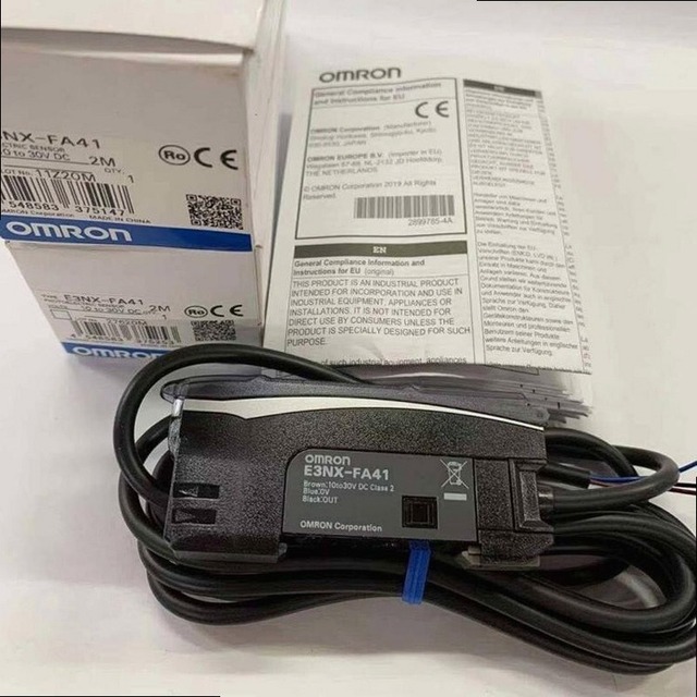 E3nx-fa41 Fiber Amplifier for Photoelectric Sensor Object Detection Plc