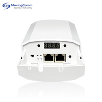 1 Wan 1 Lan Ethernet Wi-Fi 2.4G, Puente Wifi Inalámbrico a Prueba de Agua, Punto de Acceso Exterior de Largo Alcance de 1.5 Km, Router Poe Ap