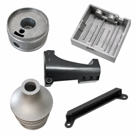 Komponen Suku Cadang Otomotif dan Pertanian OEM Kustom Berkualitas Tinggi, Pengecoran Vakum Lilin Hilang (Lost Wax) Aluminium Titanium QT450