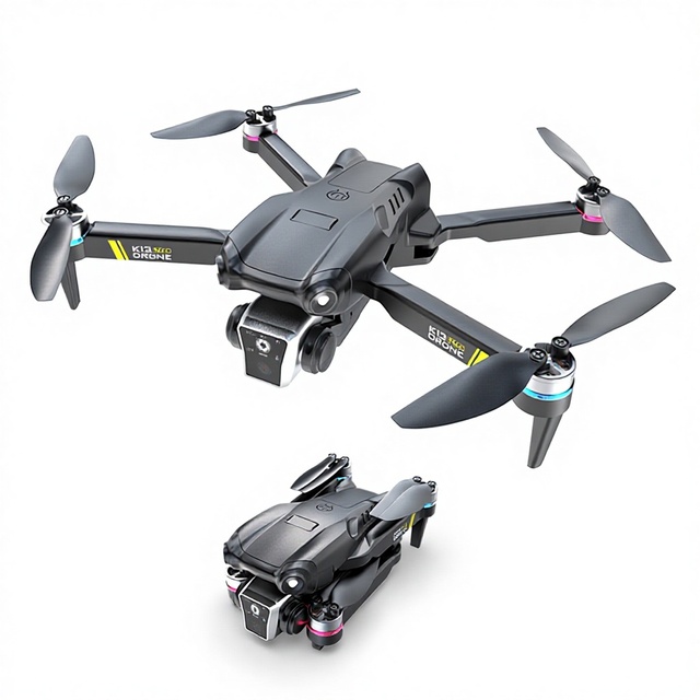 K13MAX Plastic Kids Brushless Screen-Controlled Foldable Quadcopter Drone with Aerial Photography