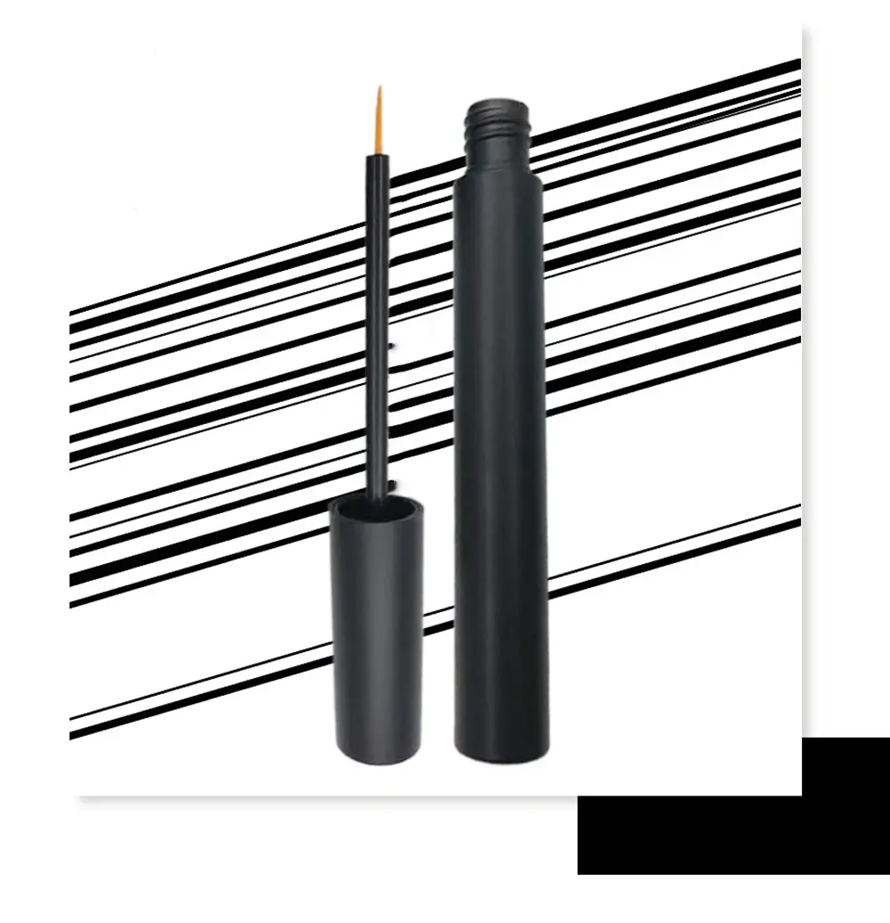 Hot Selling Eyeliners Matte Afwerking Make Private Label Zwarte Eyeliner Pen Vegan Matte Waterdichte Vloeibare Eyeliner