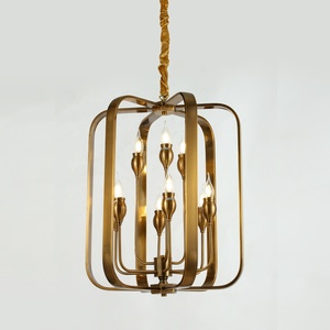 Hiện đại sang trọng nhà nhà nhà hàng phòng ăn phòng ngủ mặt dây chuyền ánh sáng lịch thi đấu Trần Đèn chùm 6 + 3 bóng đèn - Product Image 1