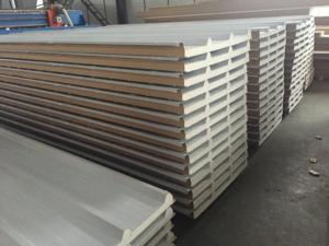 Paneles sándwich <span class=keywords><strong>de</strong></span> <span class=keywords><strong>poliuretano</strong></span> <span class=keywords><strong>con</strong></span> <span class=keywords><strong>espuma</strong></span> <span class=keywords><strong>de</strong></span> <span class=keywords><strong>poliuretano</strong></span> aislante <span class=keywords><strong>de</strong></span> alta densidad para techos y paredes - Product Image 6