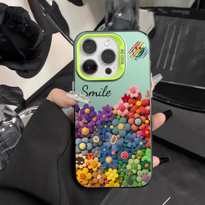 เคส TPU กันกระแทกลายดอกไม้สำหรับ iPhone 16, เคสมือถือสำหรับ iPhone <span class=keywords><strong>11</strong></span> 12 13 14 15 16 <span class=keywords><strong>PRO</strong></span> <span class=keywords><strong>MAX</strong></span> - Product Image 4