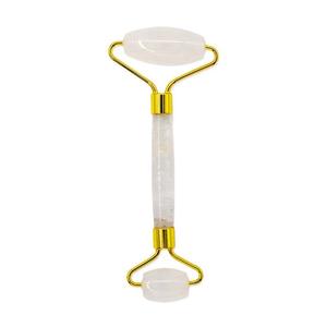 Rouleau de massage en <span class=keywords><strong>quartz</strong></span> <span class=keywords><strong>rose</strong></span>, outil de soin de beauté du visage à tête unique - Product Image 5