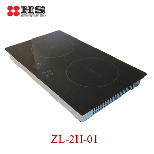 Placa de Inducción Doble de 3100W, Cocina Eléctrica de Inducción Integrada con <span class=keywords><strong>2</strong></span> Quemadores, Carcasa Metálica - Product Image 1