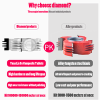 Alat Pemasangan Tanpa Lapisan Berbahan Diamond YUFU, Gigi Sisir untuk Sambungan Mortise Tenon 65HRC, Dapat Disesuaikan, Dukungan OEM, Peralatan Penting untuk Pengerjaan Kayu