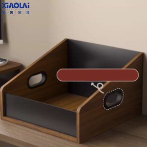 Estante de Almacenamiento de Discos de Vinilo y <span class=keywords><strong>CD</strong></span> de Madera de Gran Capacidad, Mueble Moderno <span class=keywords><strong>para</strong></span> Sala de Estar - Product Image 4