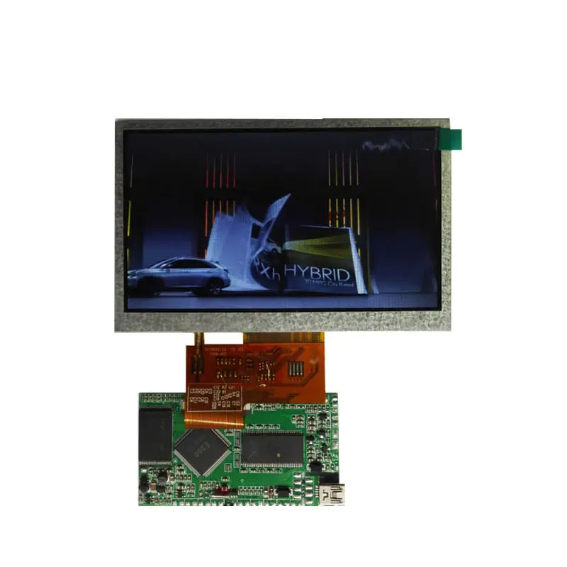 5.0-Inch Hoge Helderheid Lcd-Scherm Tft 480*272 Pcba 5.0 "Inch Lcd Tft Display Module Voor Industriële Beveiliging Medische Apparatuur