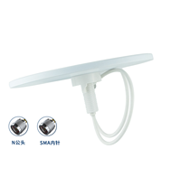 Antenne de plafond ultra-mince omnidirectionnelle intérieure UANT UBC-6042VH-6 698-4200MHz 6dBi à double polarisation 4G LTE 5G WiFi IoT