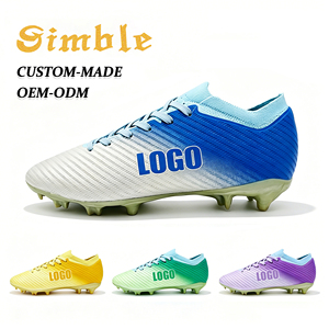 Nuevas Botas de Fútbol Personalizadas para Césped Artificial, Antideslizantes, con Tacos Largos, para Entrenamiento al Aire Libre - Product Image 1