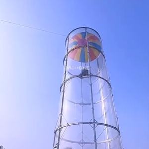 Simulador de conducción de paracaídas y caída libre de 20m de altura, juego de paracaídas para niños, simulador de paracaídas para niños al aire libre - Product Image 2