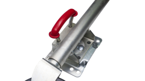 Nouvelle <span class=keywords><strong>roue</strong></span> de <span class=keywords><strong>jockey</strong></span> pivotante de style australien 8/9'' avec pneu en caoutchouc massif, capacité 800 kg, élévation 254 mm, pièces de remplacement/<span class=keywords><strong>réparation</strong></span> pour remorque - Product Image 3