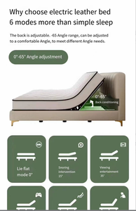Base de Cama King Size Moderna Multifuncional, Cama Inteligente Reclinable, Cama Funcional, Cama Inteligente - Product Image 5