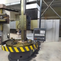 Tour vertical CNC CK5116 GSK à colonne unique, 3 axes, haute précision, 30 kW, diamètre de tournage max. 1600 mm, robuste
