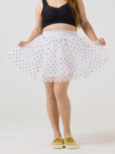 Simplicité femmes adulte classique élastique Tutu <span class=keywords><strong>jupe</strong></span> robe en <span class=keywords><strong>tulle</strong></span> pailleté avec doublure grande taille <span class=keywords><strong>pas</strong></span> <span class=keywords><strong>cher</strong></span> robe personnalisée - Product Image 5