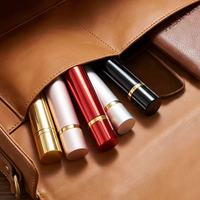 Flacon de parfum cylindrique personnalisé 10 ml avec capuchon magnétique à ouverture rapide, coque en aluminium, cœur en verre, poids lourd 73g, idéal pour les voyages