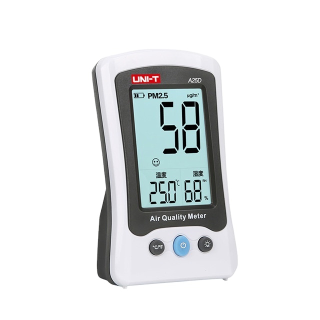 UNI-T A25D Air Quality Monitor HCHO PM2.5 Gas Analyzer Formaldehyde Detector Tester Temperature Humidity Meter Gas Analyzer