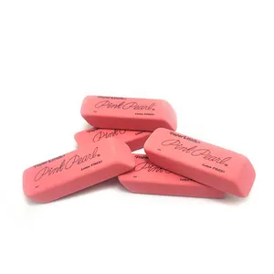 Promotional USA best factory custom TPR borrador artist big size erasers student radiergummi Pencil Eraser for school office