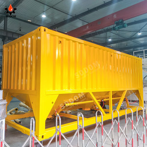<span class=keywords><strong>Silo</strong></span> à poudre mobile personnalisable |   Tailles standard 20FT et 40FT |   Conception empilable, à profil bas et résistante à l'humidité (capacité de 30 à 100 tonnes) - Product Image 3