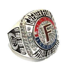 Precios económicos para anillos modernos personalizados de latón con circonita unisex - Product Image 2