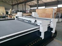 Servo-Driven Flatbed CNC Graphic Cutting Table Company Sign Signboard Making Printing Machine CCD Camera Engine Paper Machinery
